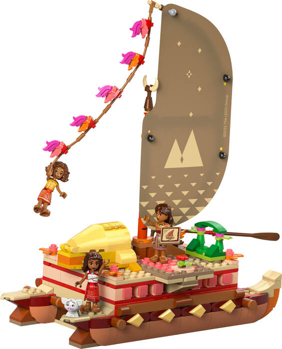 لگو Disney Princess Moana’s Adventure Canoe کد 43270
