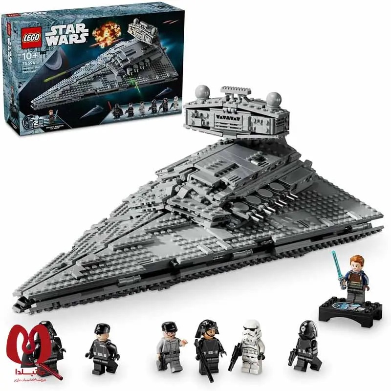 لگو اورجینال استاروارز امپریال استارشیپ LEGO Star Wars Imperial Star Destroyer Starship Building کد 75394