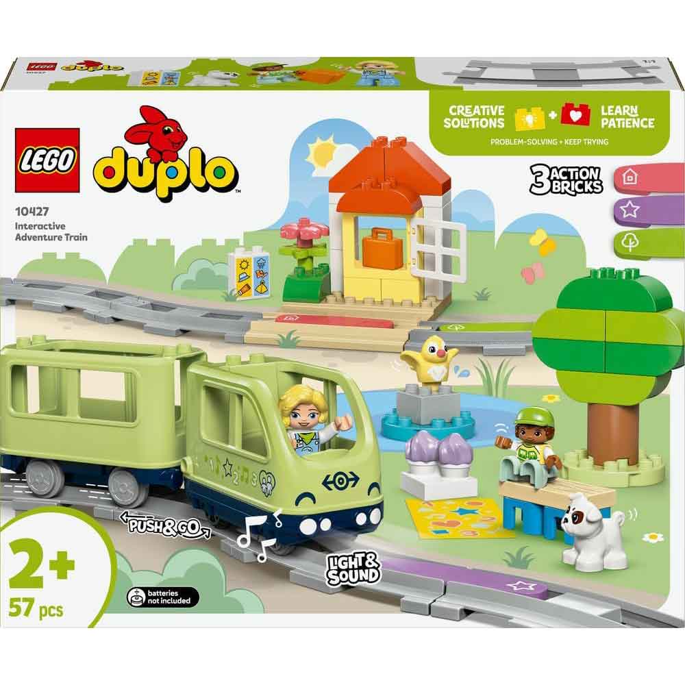 لگو دوپلو مدل 10427 قطار ماجراجویی Interactive Adventure Train