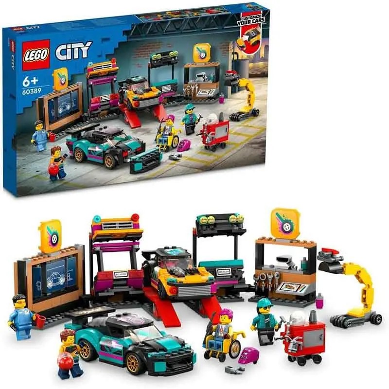 لگو سیتی مدل گاراژ ماشین های سفارشی (60389) LEGO City Custom Car Garage