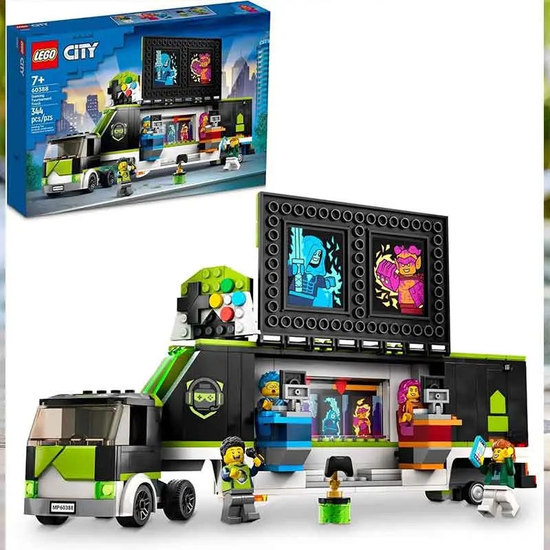 لگو سیتی مدل کامیون مسابقات بازی های ویدیویی LEGO City Gaming Tournament (60388)