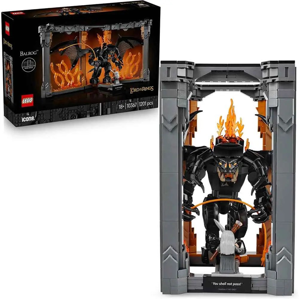 لگو آیکون ارباب حلقه ها The Lord of the Rings: Balrog™ Book Nook 10367