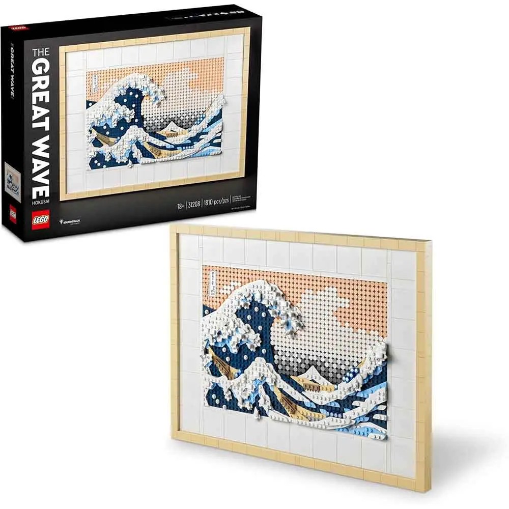 لگو سری هنر مدل موج بزرگ نقاشی معروف ژاپنی 31208 – LEGO Art Hokusai The Great Wave 31208