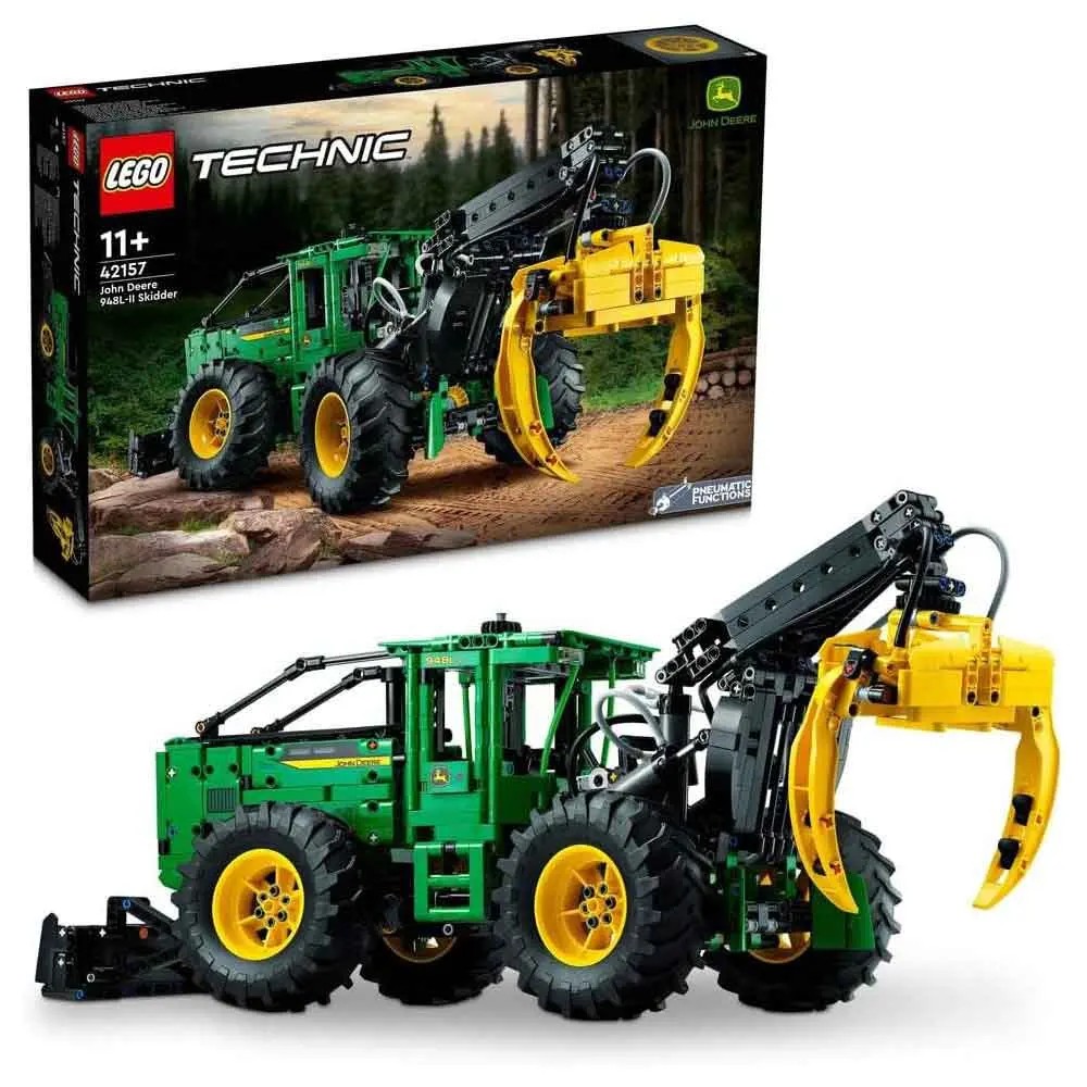 لگو تکنیک مدل ماشین حمل الوار 948L-II جان دییرJohn Deere 948L-II کد 42157