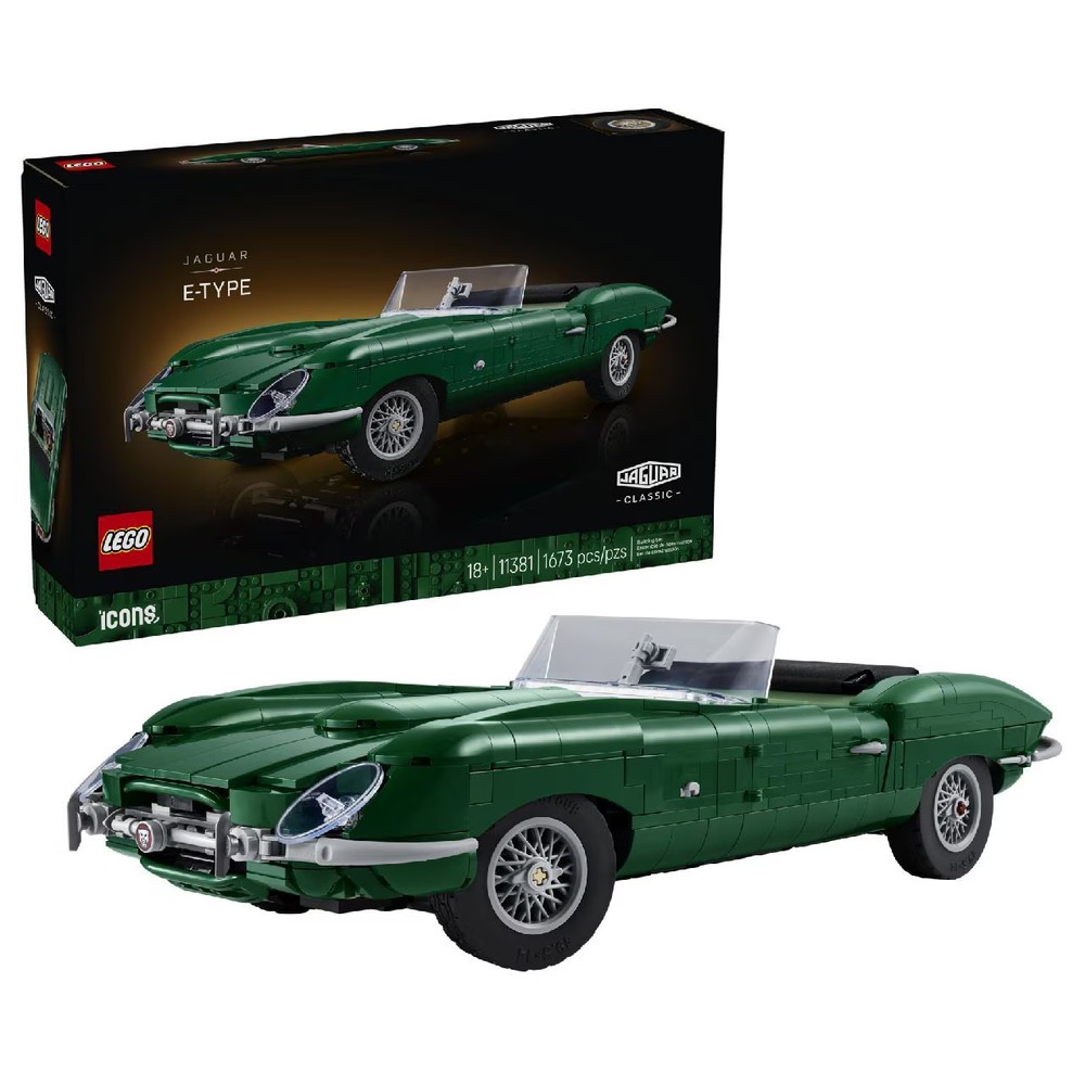 لگو آیکانز جگوار E-Type کد 11381