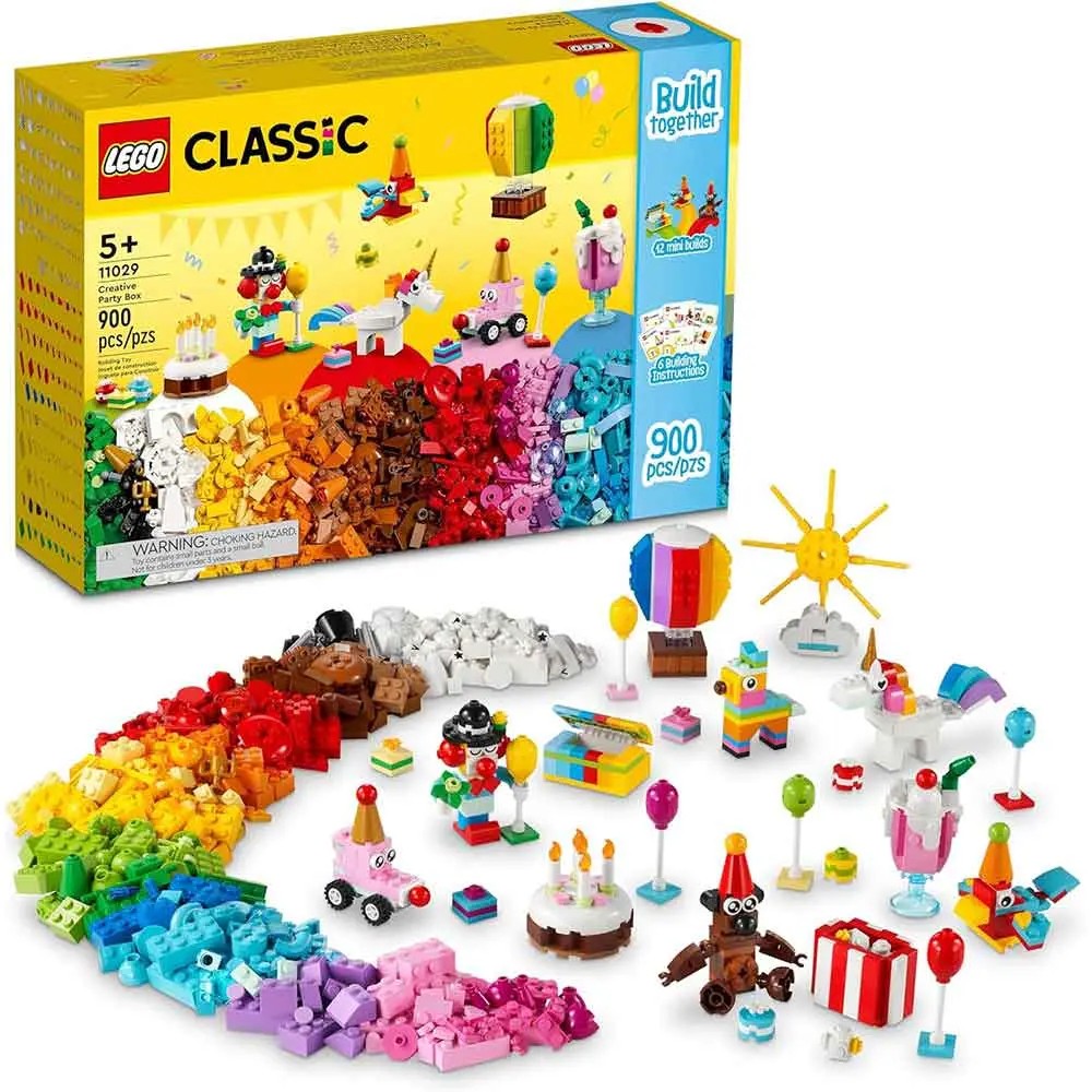 لگو کلاسیک Classic Creative Party Box مدل جعبه مهمانی (11029)