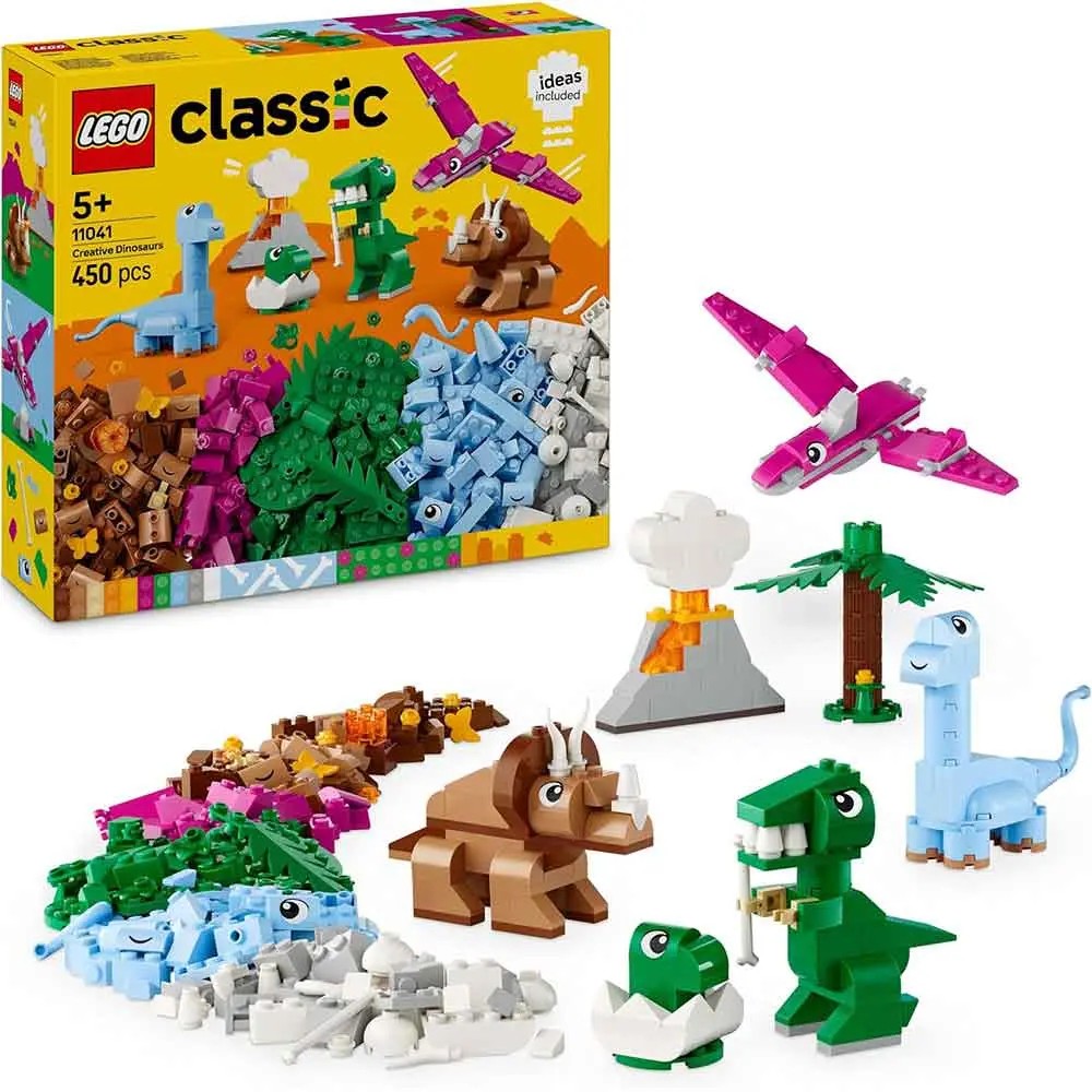 لگو سری کلاسیک مدل Creative Dinosaurs کد 11041