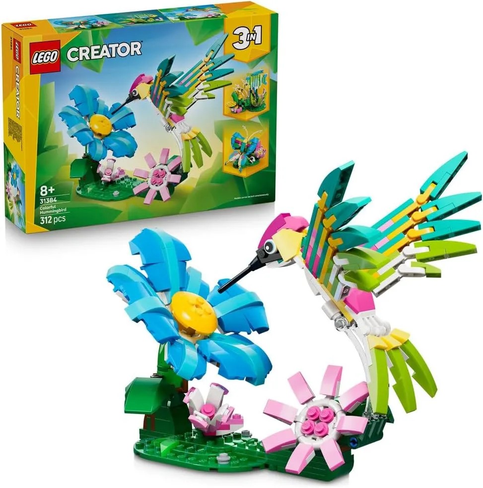 لگو کریتور Colourful Hummingbird 31384