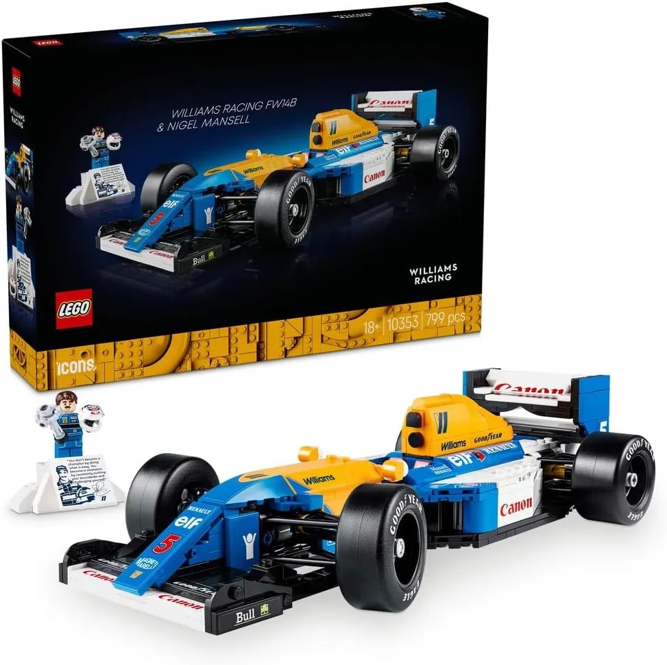 لگو آیکانز Williams Racing FW14B & Nigel Mansell 10353