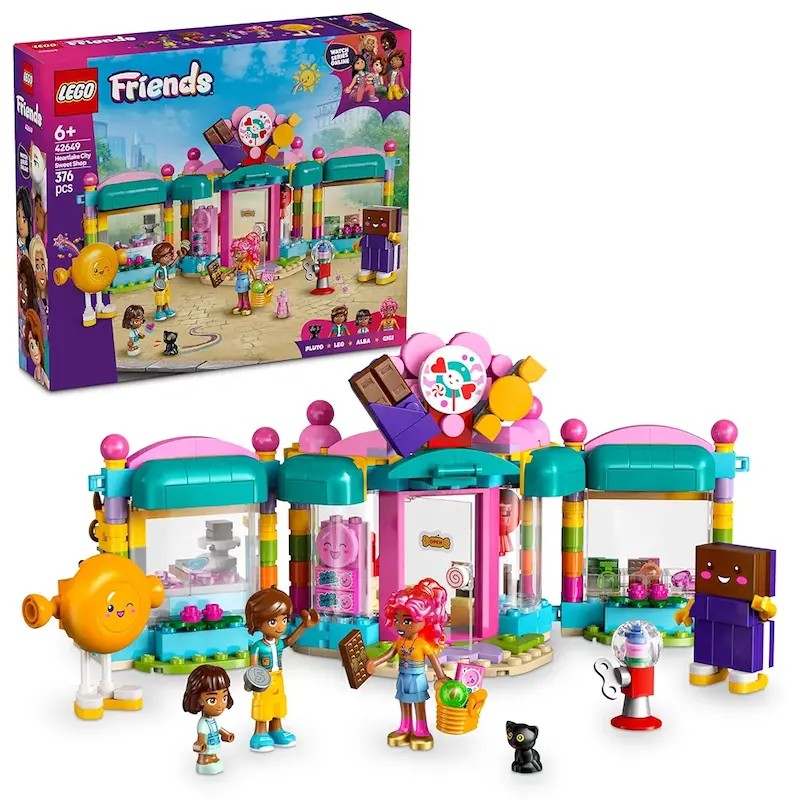 لگو فرندز مدل Heartlake City Candy Store کد 42649