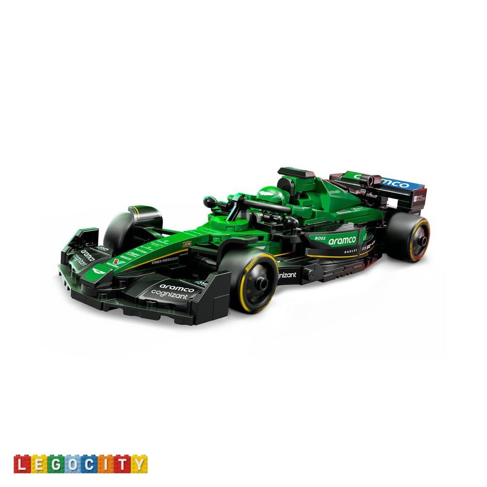 لگو Speed Champions Aston Martin Aramco F1 AMR24 Race Car کد 77245