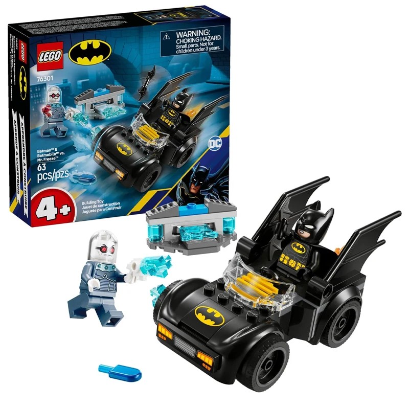 لگو Batman & Batmobile vs. Mr. Freeze سری دی سی کد 76301