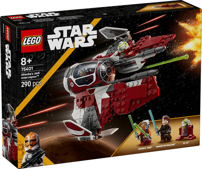 لگو Star Wars Ahsoka’s Jedi Interceptor کد 75401