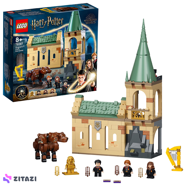 لگو سری هری پاتر مدل Hogwarts: Fluffy Encounter کد 76387