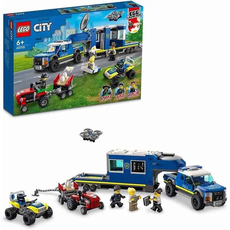 لگو سری سیتی 60315 – LEGO® City Police Mobile Command Truck 60315 Police