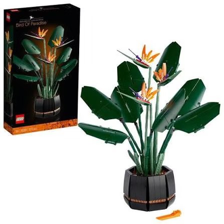 لگو ساختنی گل پرنده بهشتی مدل ۶۵۵۵ با ۱۱۷۳ قطعه | Bird of Paradise