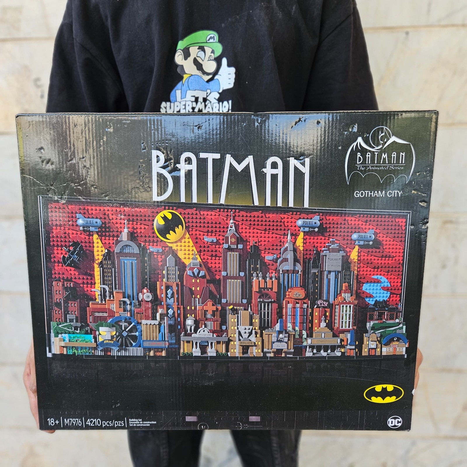 لگو بتمن شهر گاتهام Gotham City Replica دارای ۴۲۱۰قطعه