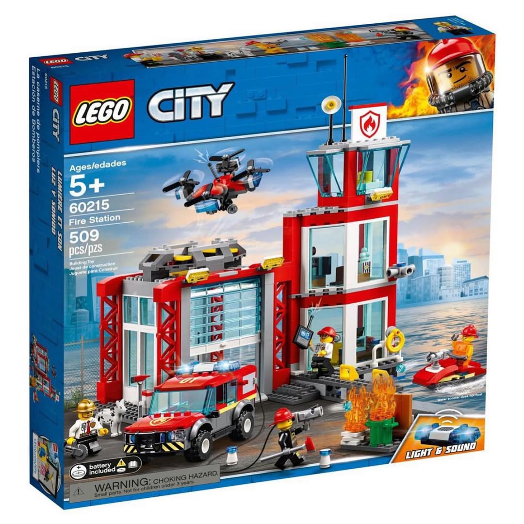 لگو سری سیتی ایستگاه آتشنشانی Lego city series fire station
