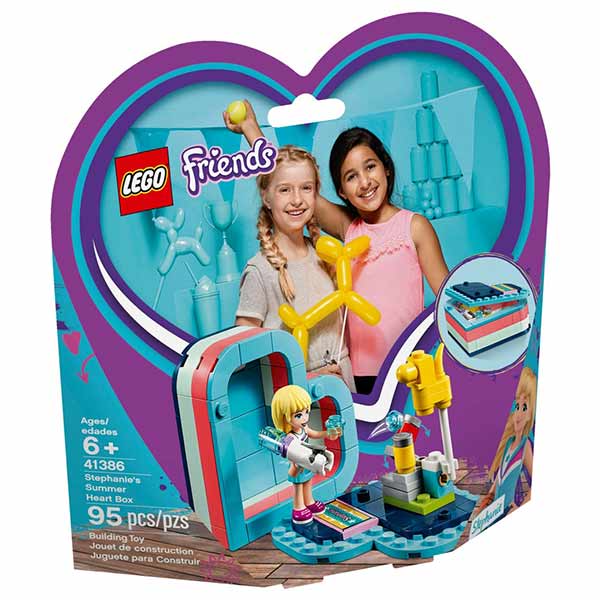لگو سری فرندز مدل Stephanie’s Summer Heart Box کد 41386