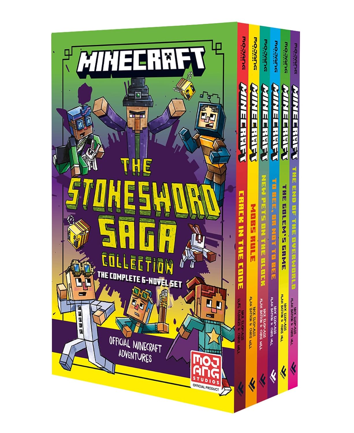 پک Minecraft Complete 6 Book Stonesword Saga مجموعه 6 جلدی ماینکرفت