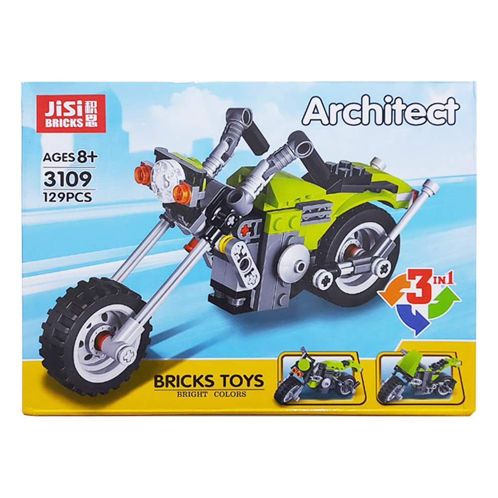 ساختنی لگو موتور مدل Brick 3109