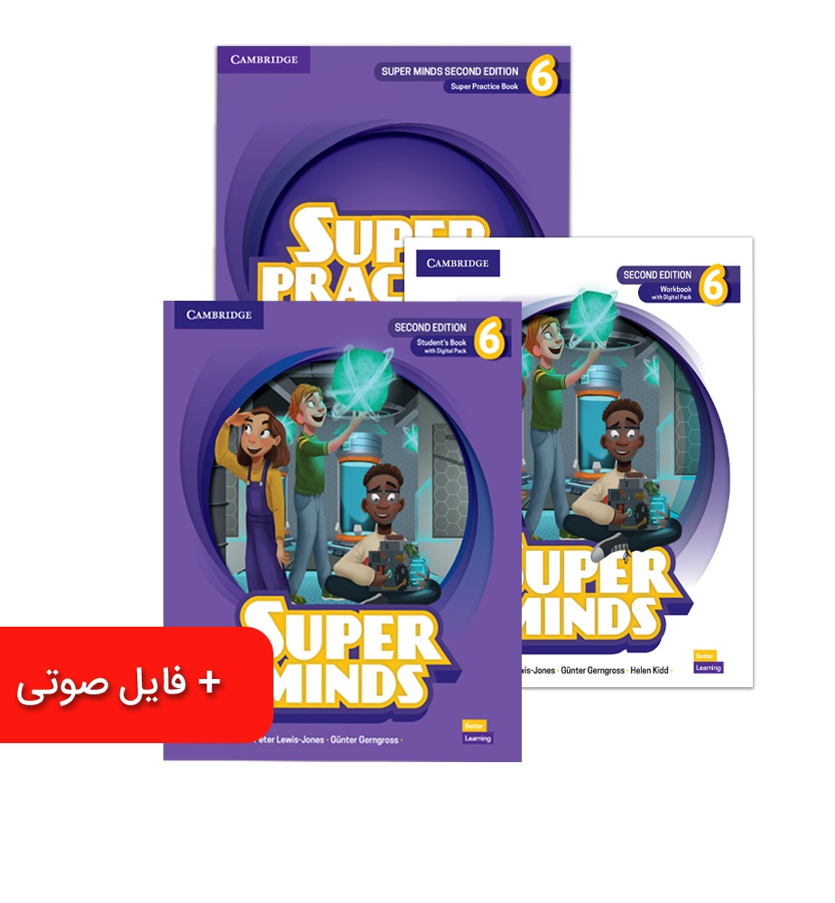 Super Minds 6 کتاب سوپر مایندز 6
