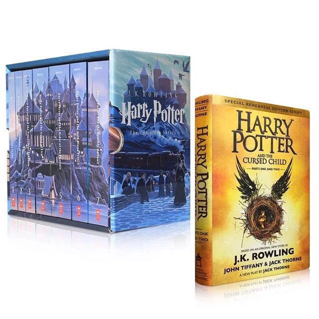 Harry Potter Collection + Harry Potter and the Cursed Child کالکشن هری پاتر + جلد 8(هری پاتر و فرزند نفرین‌شده) (صادراتی)