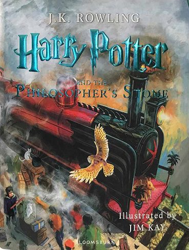 Harry Potter and the Philosophers Stone – Illustrated Edition Book 1 مصور