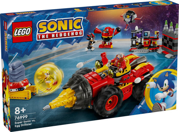 لگو Sonic the Hedgehog Sonic Super Sonic vs. Egg Drillster کد 76999