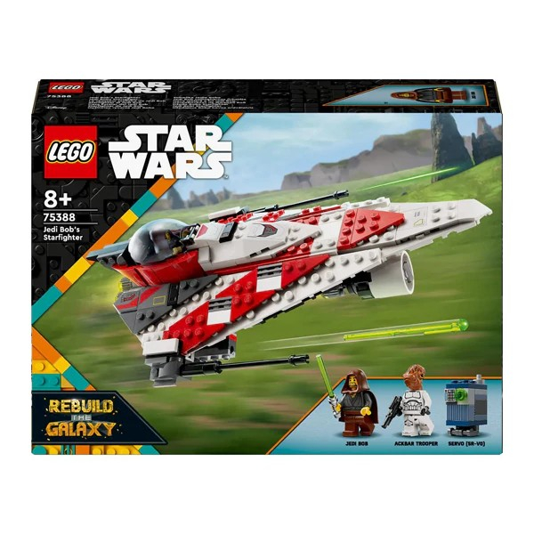 لگو 305 تکه سری استاروارز مدل Jedi Bob’s Starfighter کد 75388