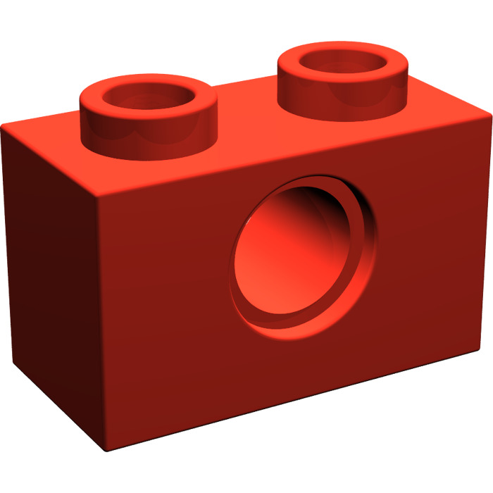 TECHNIC BRICK 1X2, Ø4.9