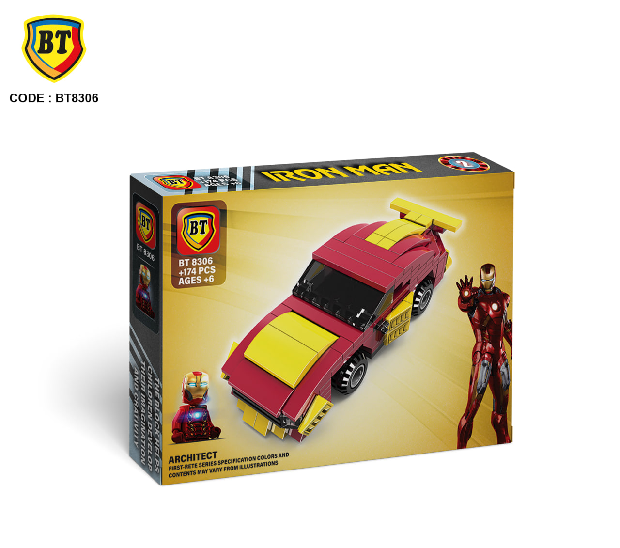 لگو ماشین آیرومن BT8306