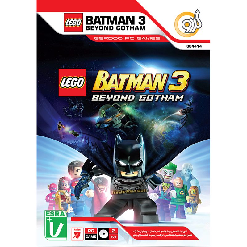 Lego Batman 3 Beyond Gotham PC 2DVD گردو