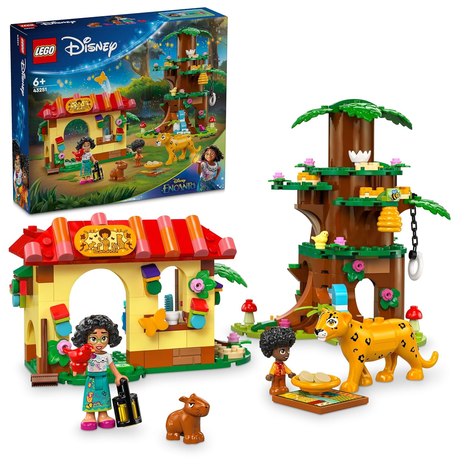 LEGO ǀ Disney Encanto Antonio’s Animal Sanctuary 43251 Building Blocks Toys