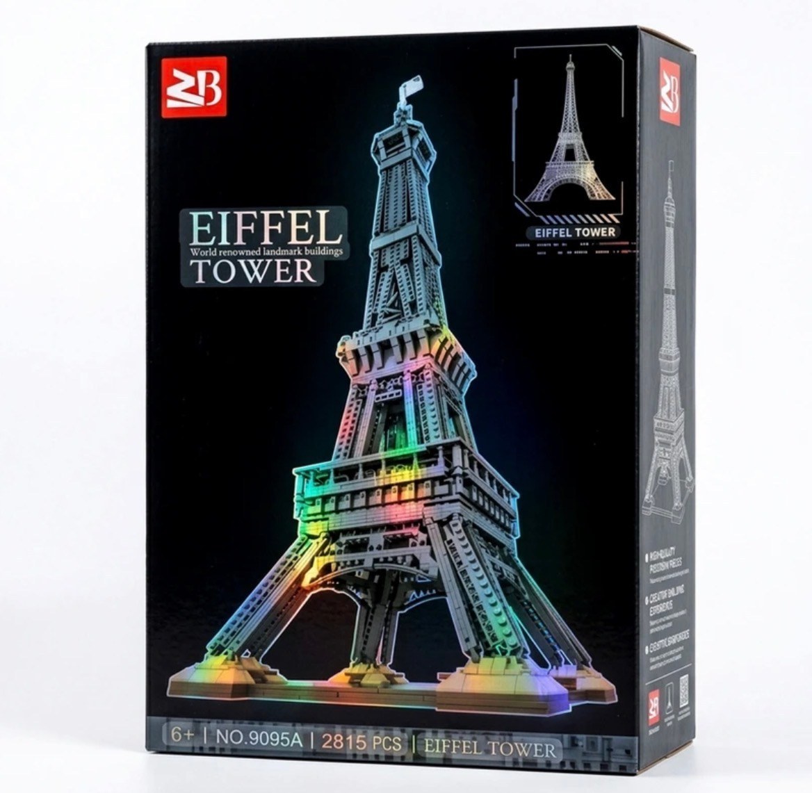 لگو ساختنی برج ایفل کد 9095A تعداد قطعات 2815 Eiffel Tower