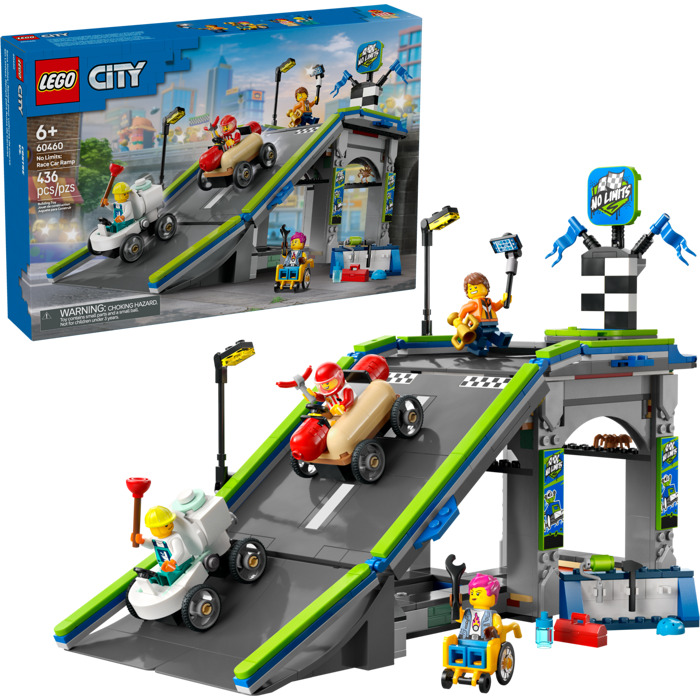 LEGO City Your Rules: Race Car Ramp Set 60460