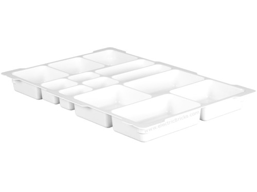 LEGO White Top Tray for Lego Education Storage Bin (54572)