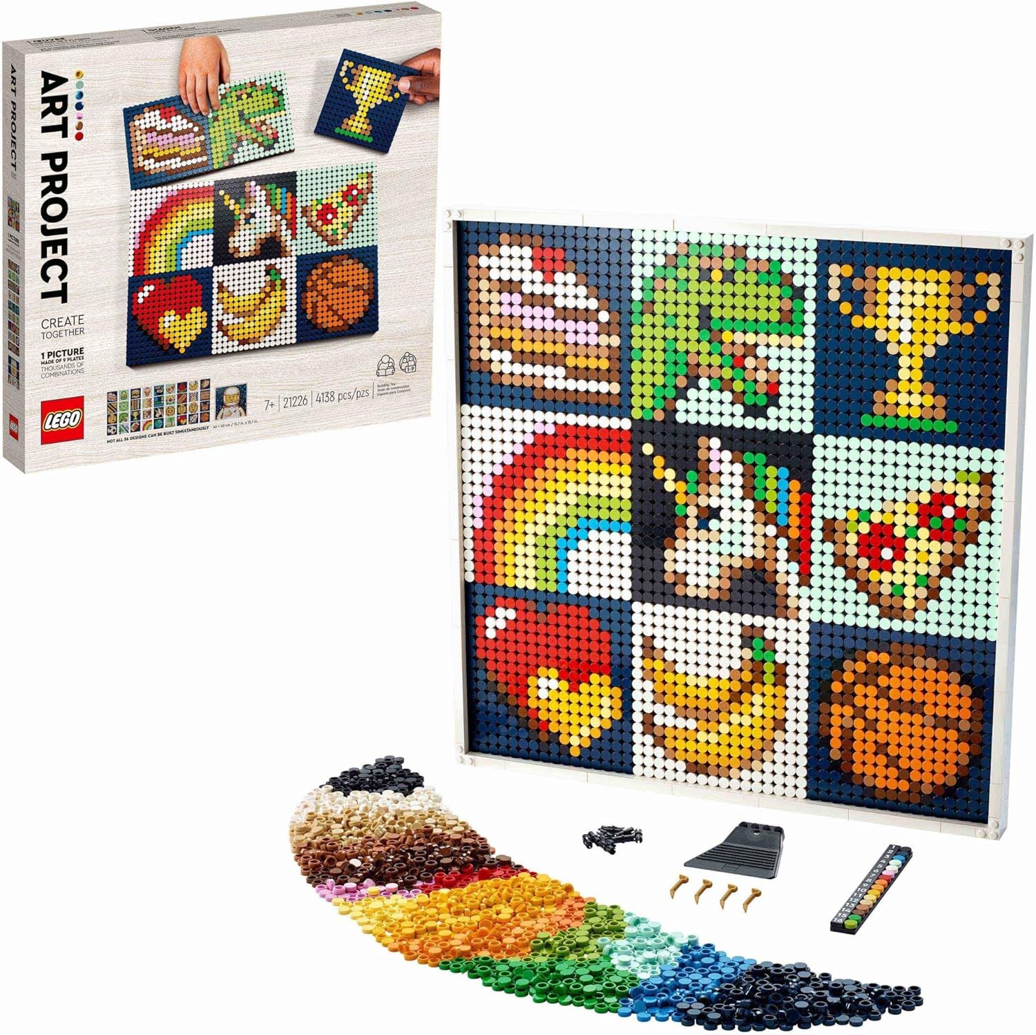 LEGO Art: Art Project – Create Together 21226 Building Kit