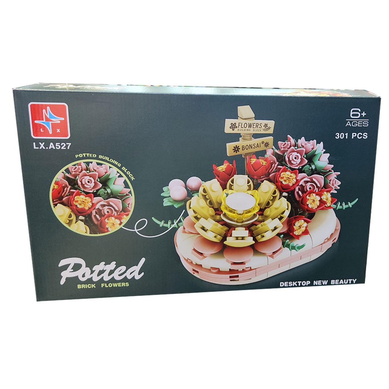 ساختنی ال ایکس مدل Patted Flowers کد 527