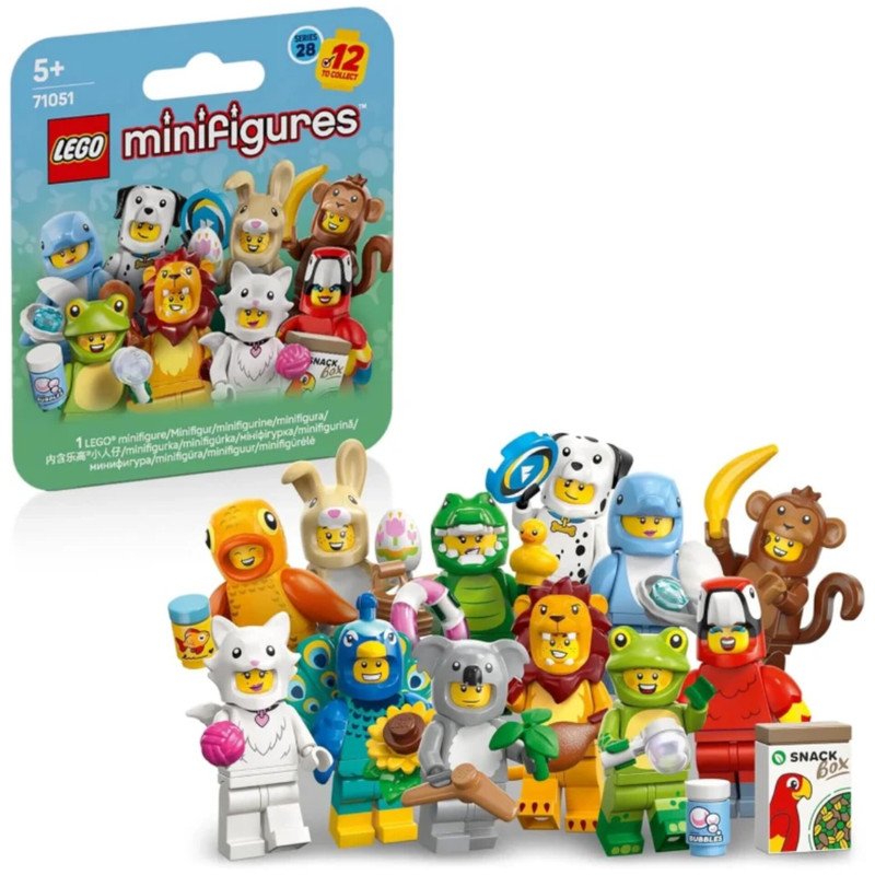 لگو ۷ تکه سری Minifigures مدل Animals Series 28 کد 71051