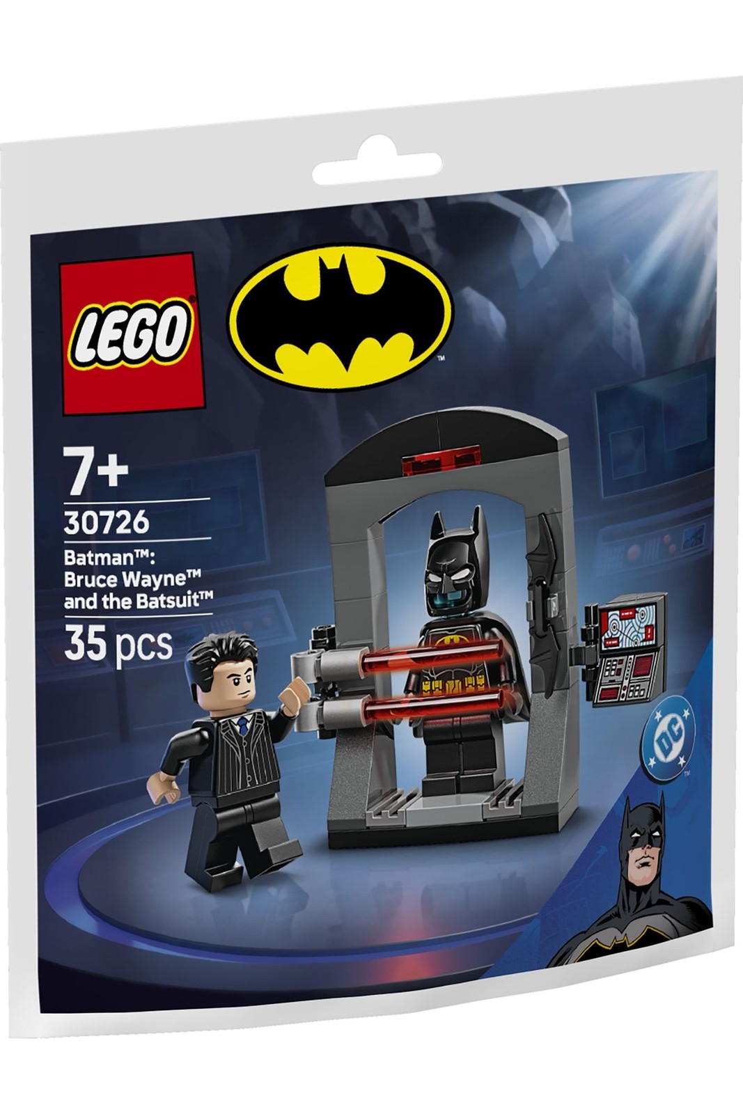 لگو 30726 Batman شامل Bruce Wayne و The Batsuit