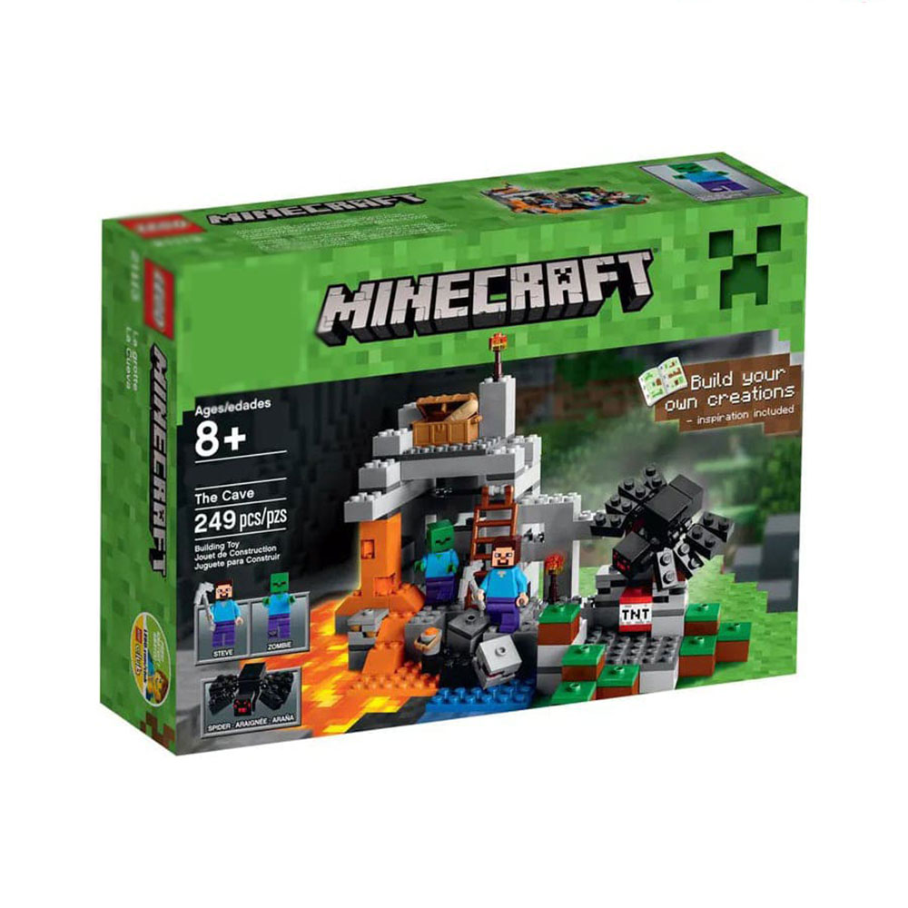 لگو ماینکرافت غار کد: 10174 Minecraft The Cave