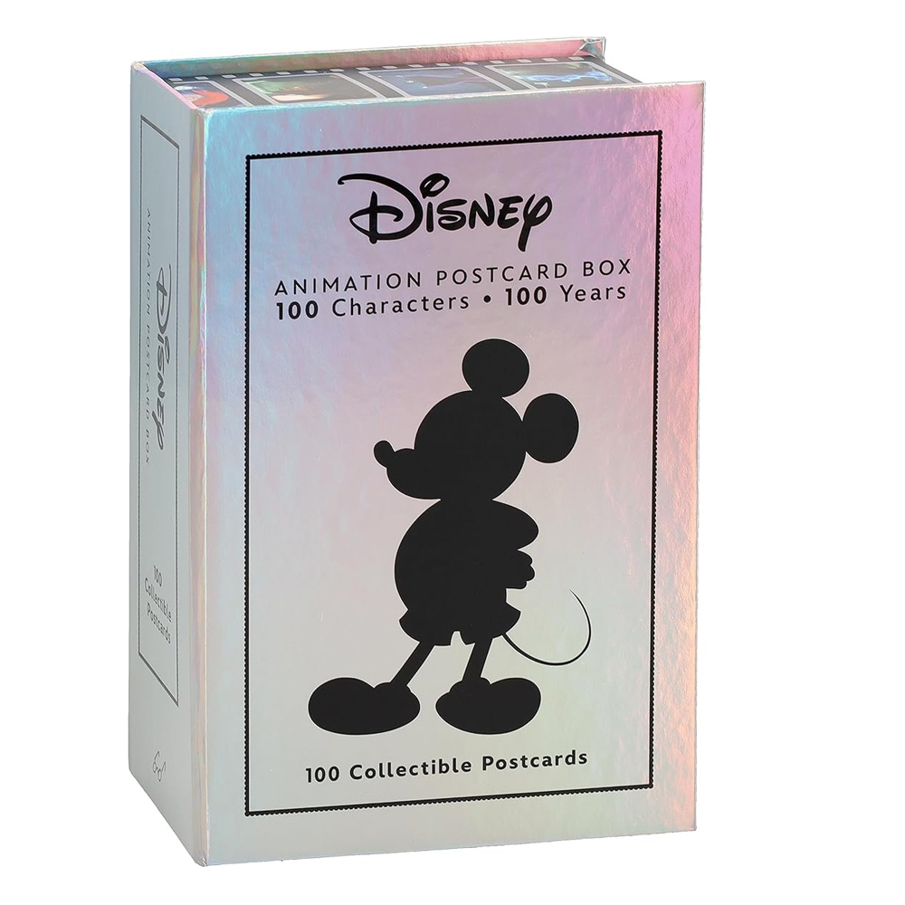 Disney Animation Postcard Box 100 Collectible Postcards