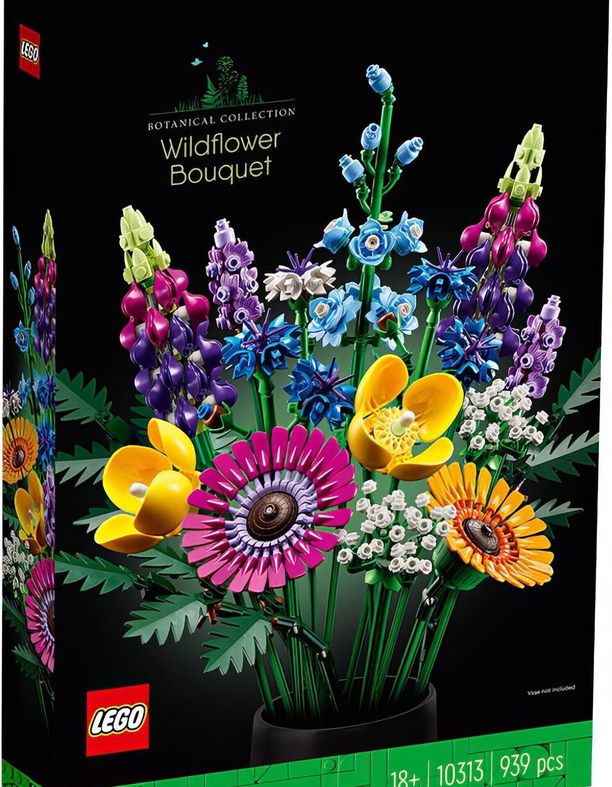 لگو سری گیاهان مدل دسته گل های وحشی Wildflower Bouquet کد 10313