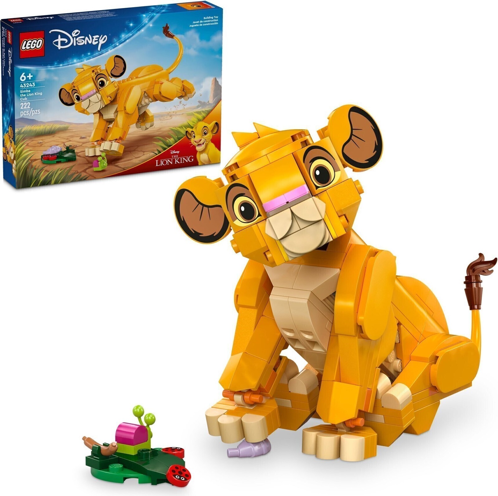 لگو دیزنی مدل Simba the Lion King Cub کد ۴۳۲۴۳