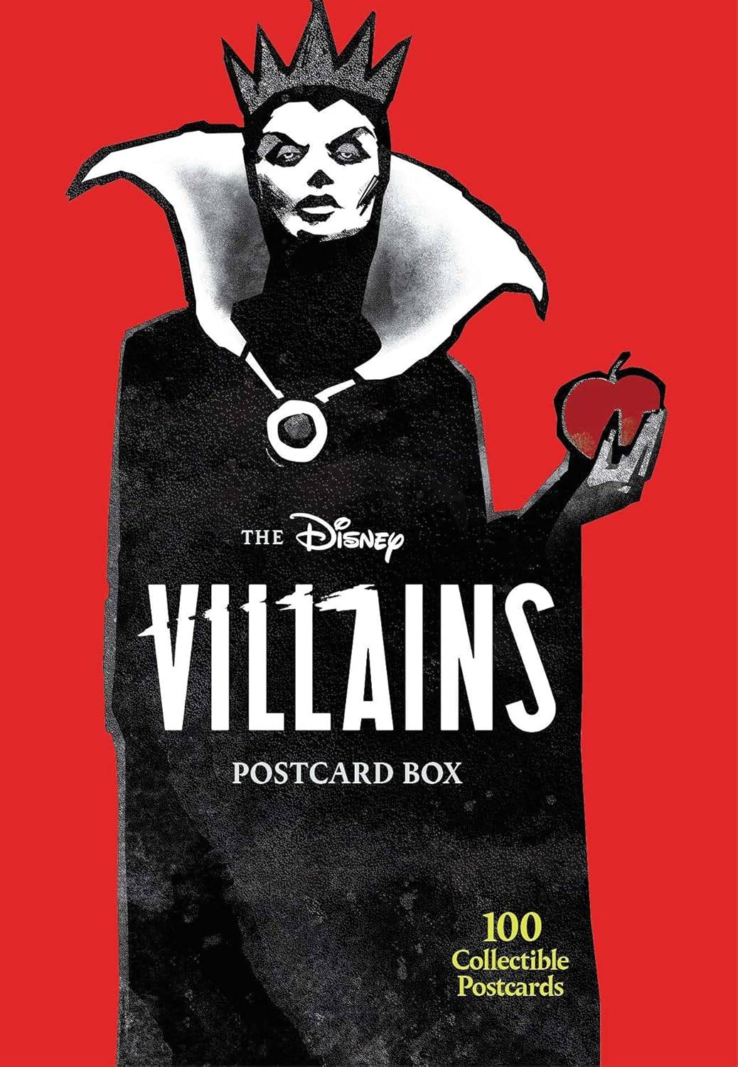 The Disney villains postcards box