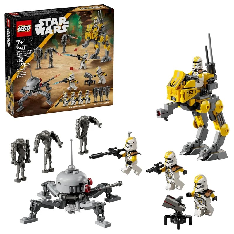 لگو Star Wars 327th Star Corps سری استاروارز کد 75431