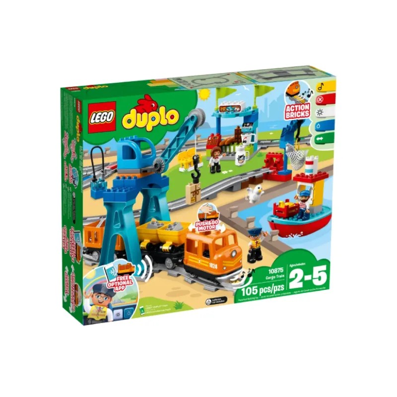 لگو DUPLO Town Cargo Train کد 10875