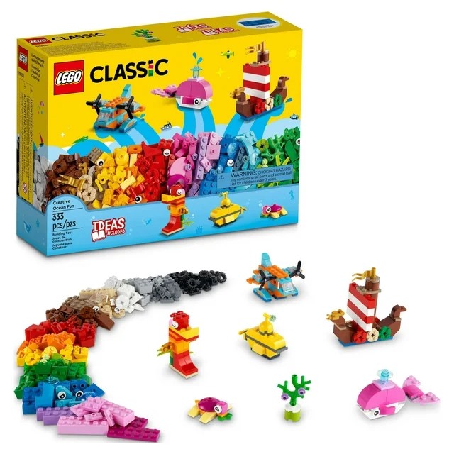لگو Creative Ocean Fun سری کلاسیک کد 11018