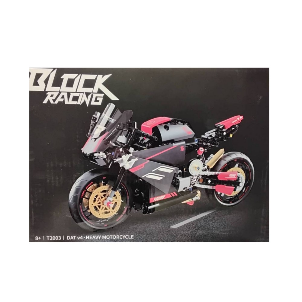 لگو ساختنی موتور سنگین BLOCK RACING کدT2003